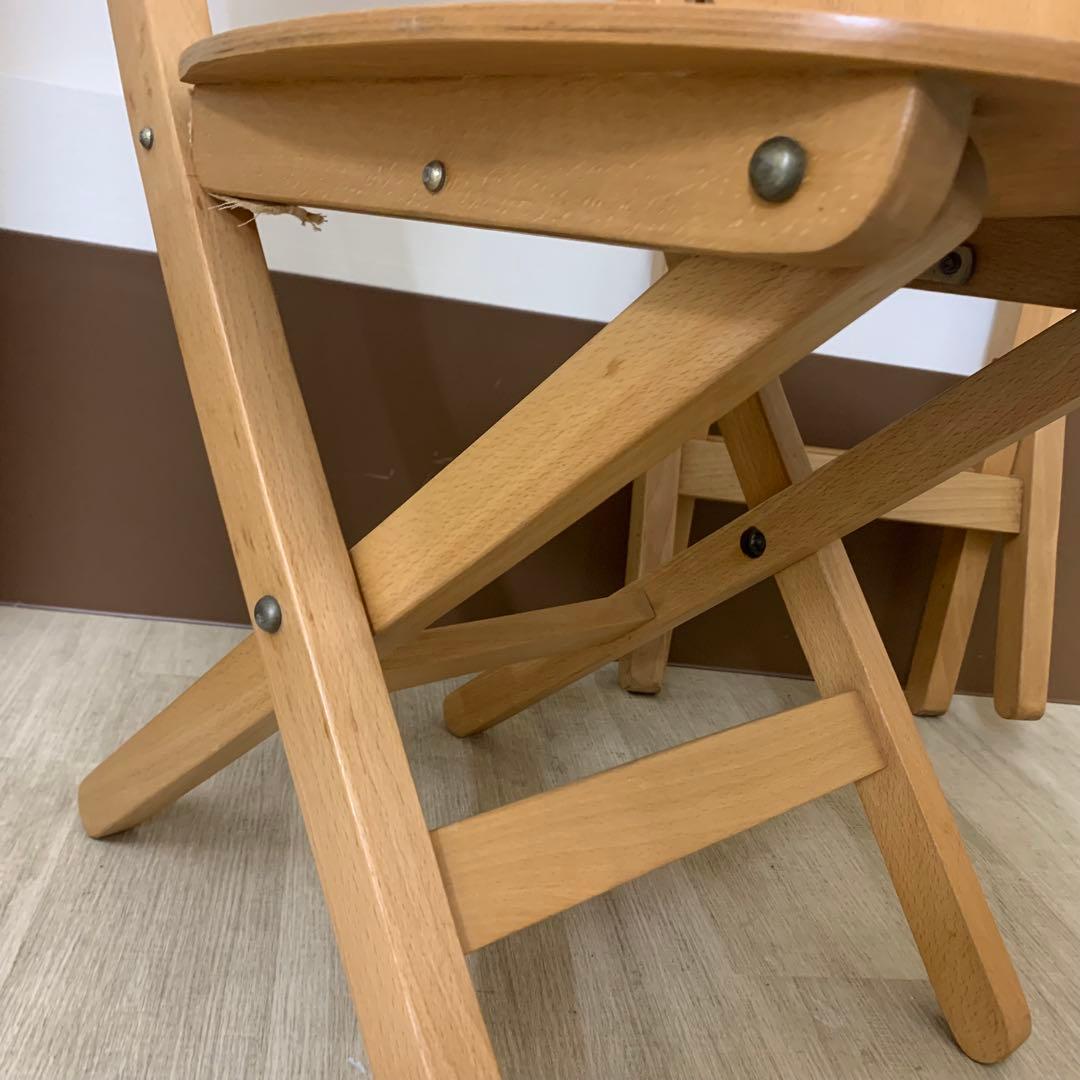 maruni マルニ 折りたたみチェア 2脚set 椅子 レトロ