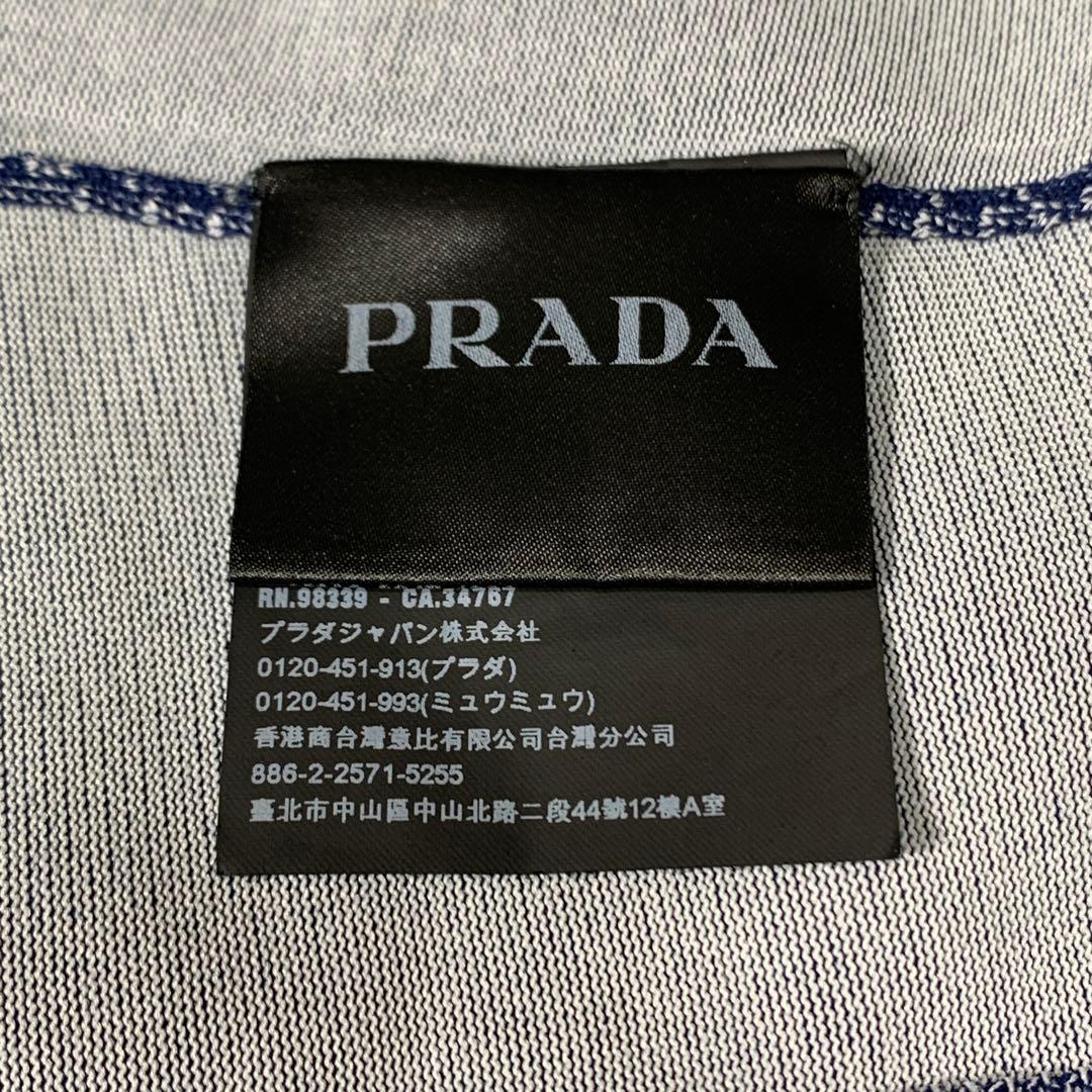 プラダ PRADA 総柄 カーディガン トップス メンズ 54サイズ
