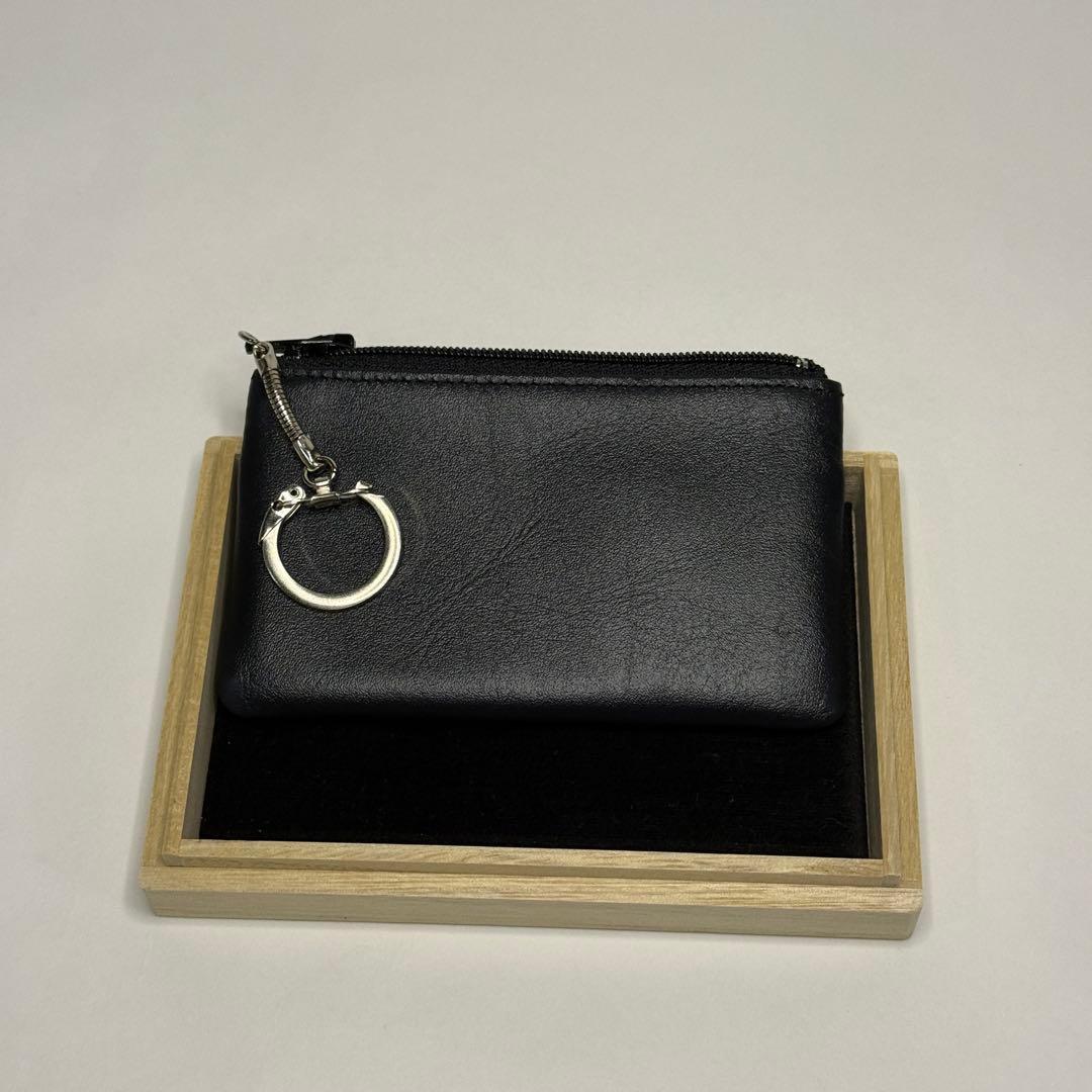 皇居　長財布　ブラック　新品　菊御紋　小銭入れ　キーホルダー　3点