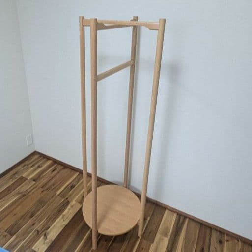 廃盤　無印良品　ハンガーラック　コートハンガー　ブナ材　良品計画