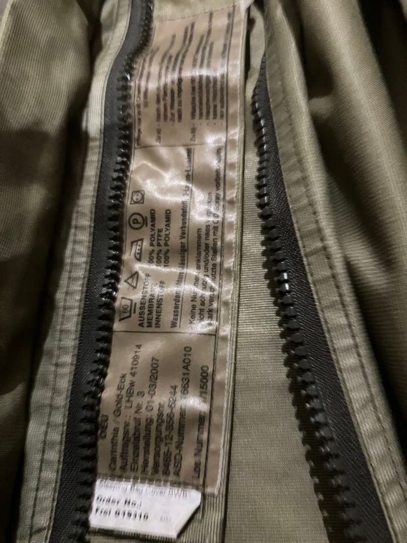 いっせん　ドイツ軍　シュラフカバー　カリンシア