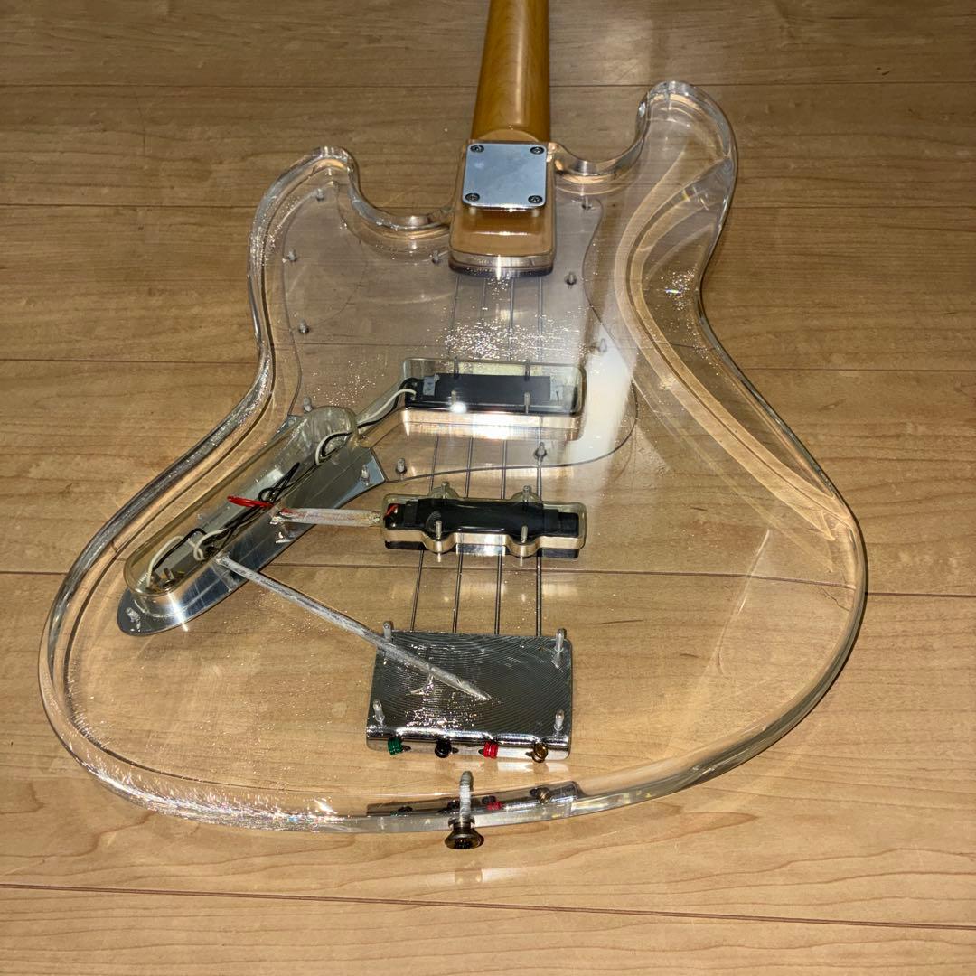 激レア　弦高調整済み！ Photogenic アクリルベース ジャズベース