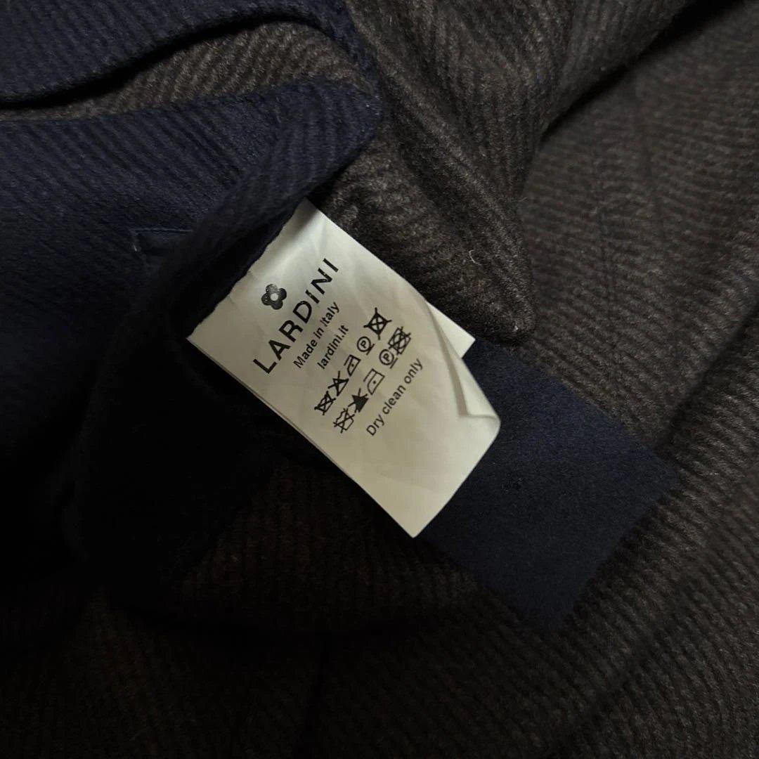 ク*パ様 LARDINI ラルディーニ　ネイビー チェスターコート　サイズ52