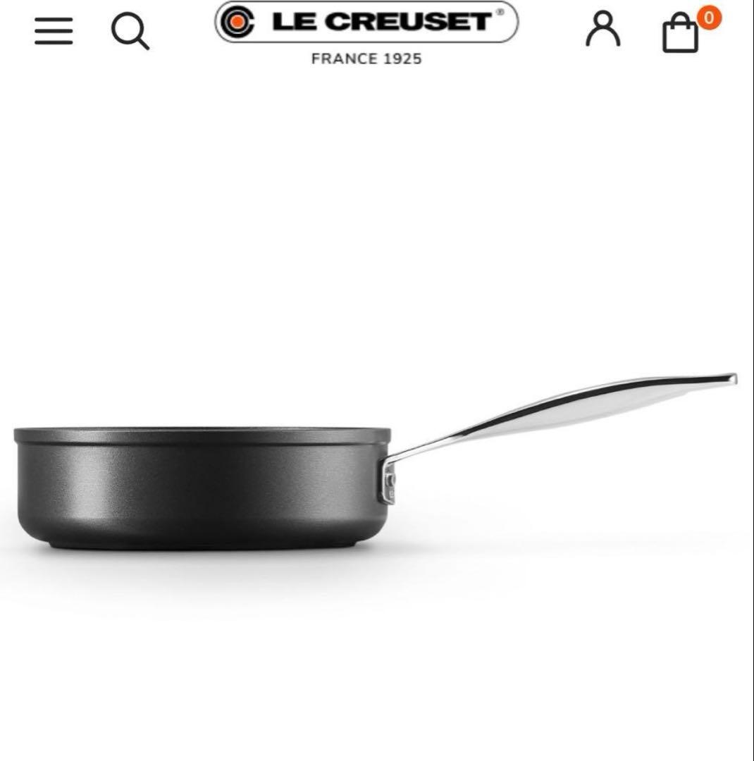 新品LE CREUSET ル・クルーゼ フライパンTNSソテーパン 20cm