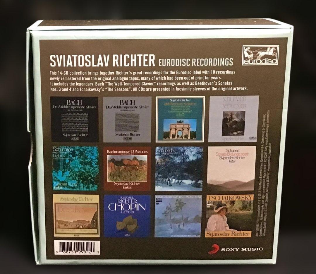 スヴャトスラフリヒテル　EURO DISC RECORDINGS 14CD