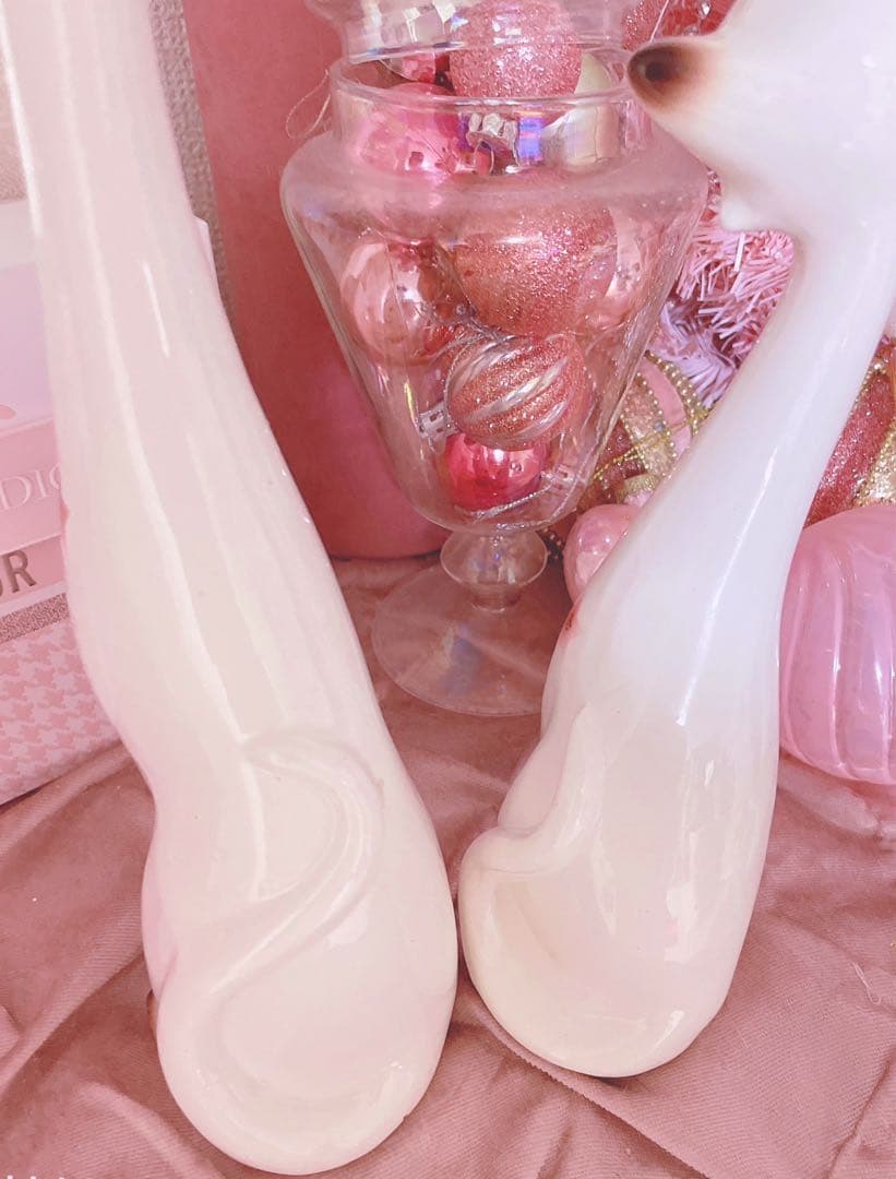 レア♡アンティーク♡シャム猫♡置物♡骨董品♡昭和レトロ♡インテリア♡陶器品♡