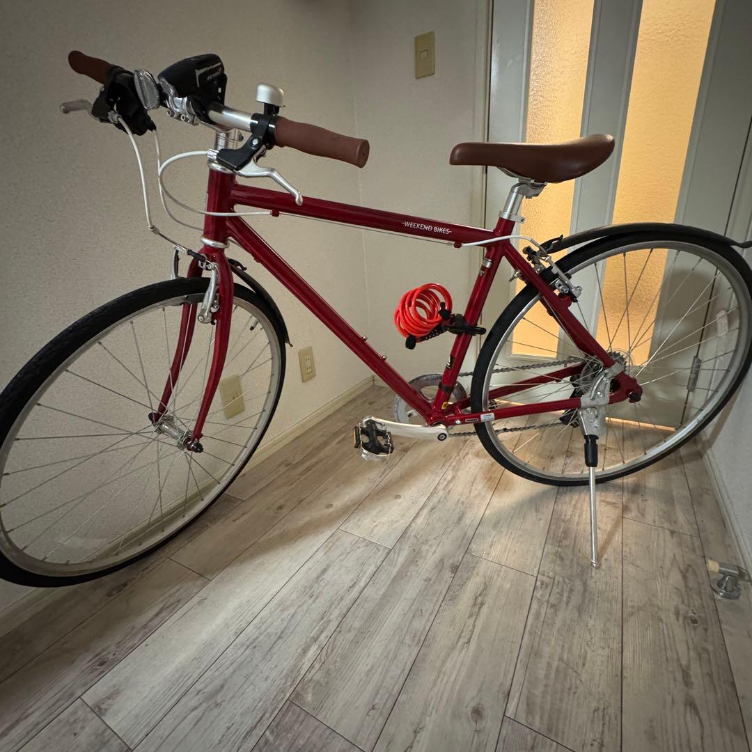 WEEKEND BIKES クロスバイク 470サイズ レッド