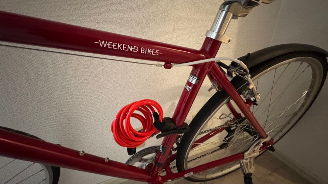 WEEKEND BIKES クロスバイク 470サイズ レッド