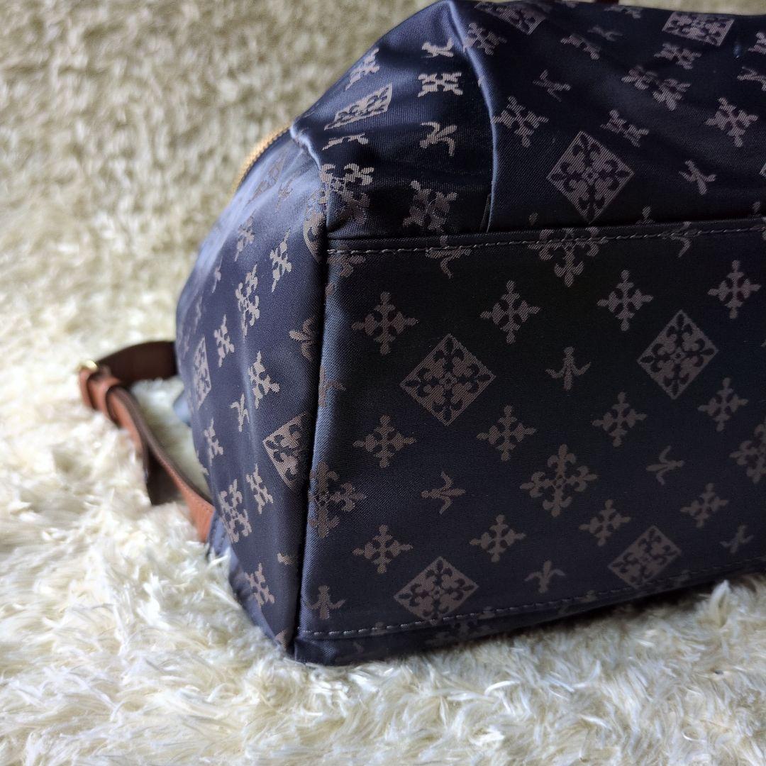 russet　ラシット　総柄　バックパック　ナイロン×レザー　リュック