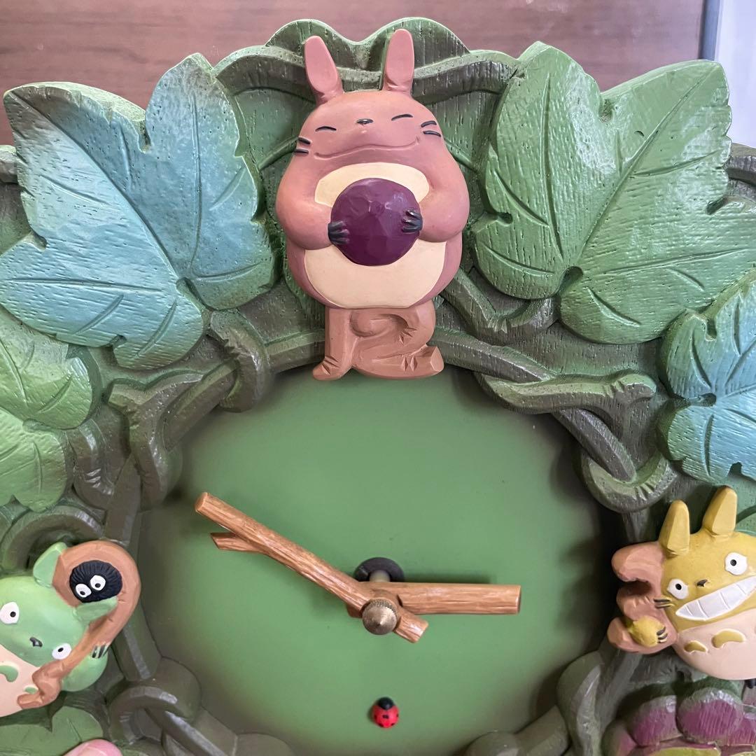 【廃盤】ヴィンテージ　となりのトトロ 振り子時計 リズム時計 動作確認済み