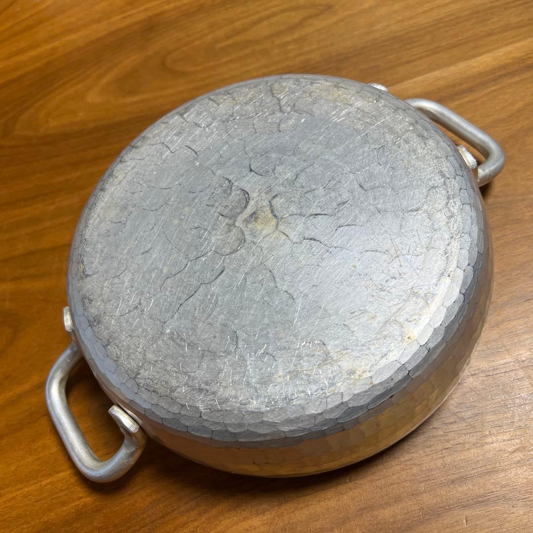 有次　アルミ鍋　25cm 両手鍋