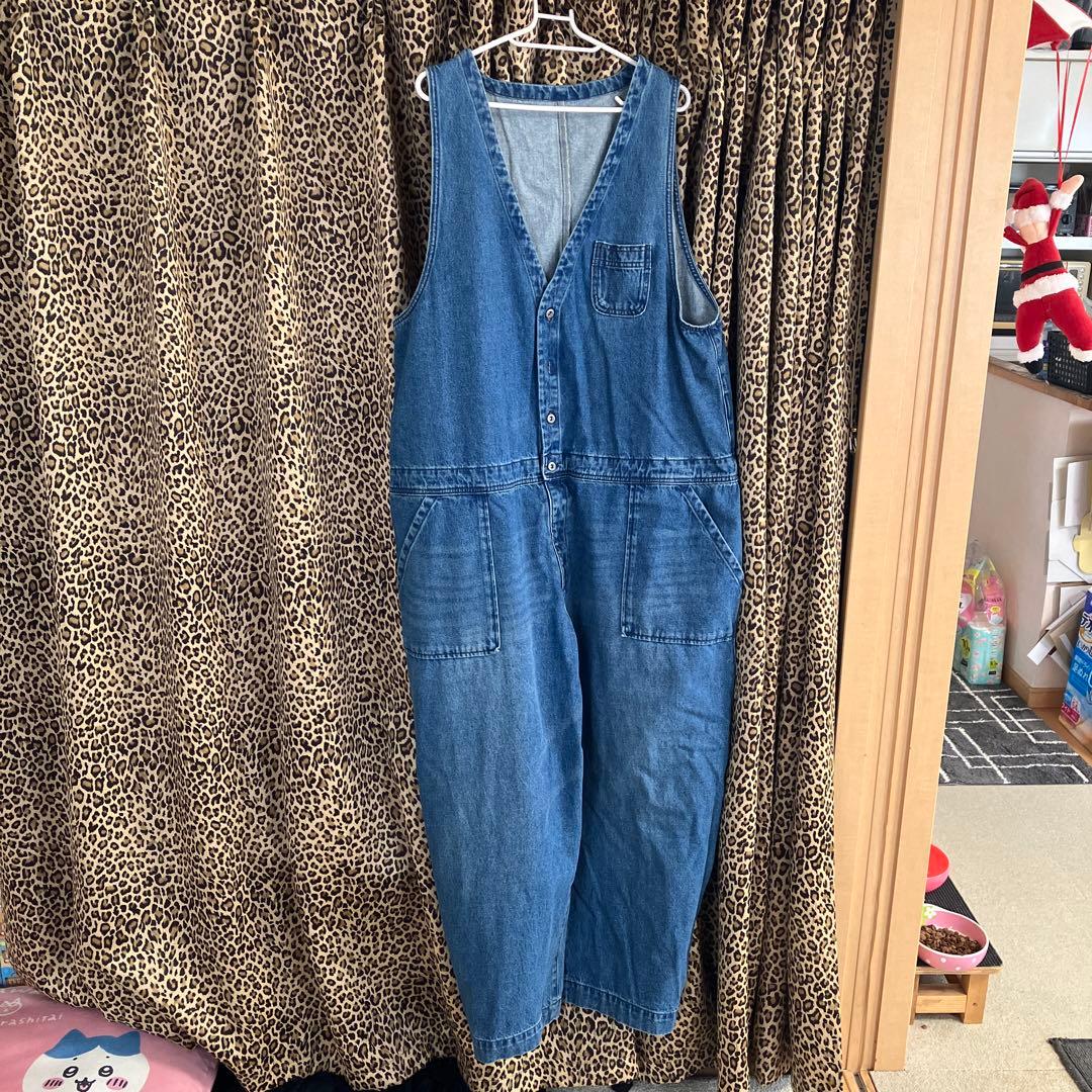 デニム サロペット L