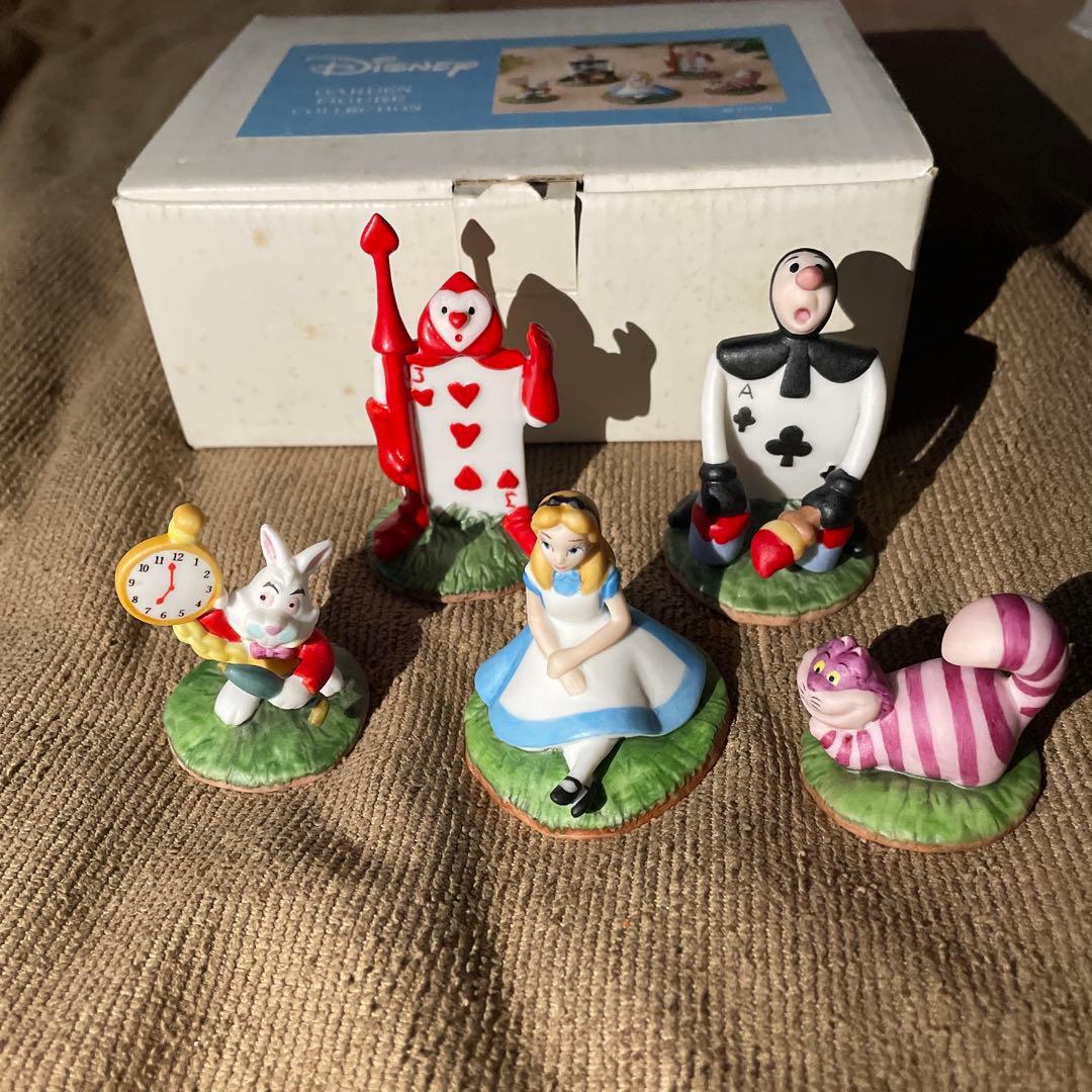 ディズニー 箱庭 不思議の国のアリス 5体セット