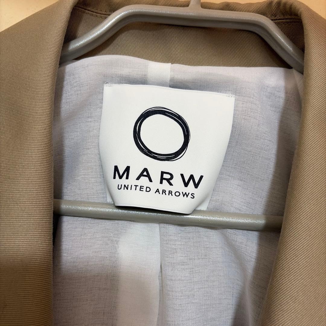 ⭐️新品未使用❗️MARW ベージュ トレンチコート 36