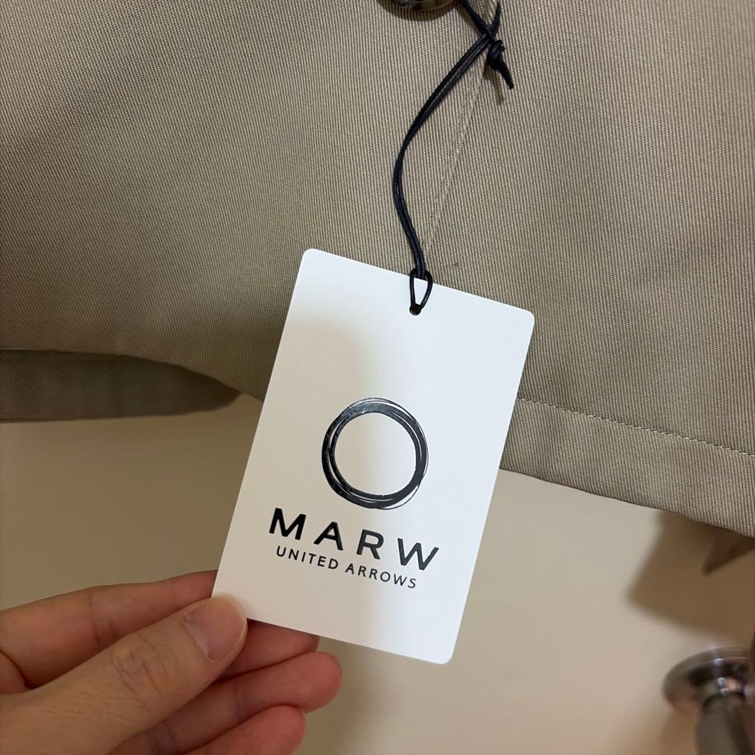 ⭐️新品未使用❗️MARW ベージュ トレンチコート 36