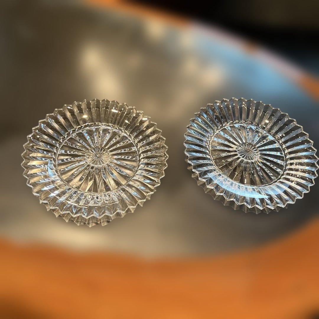 バカラミルニュイ 約21センチ位のお皿2枚組