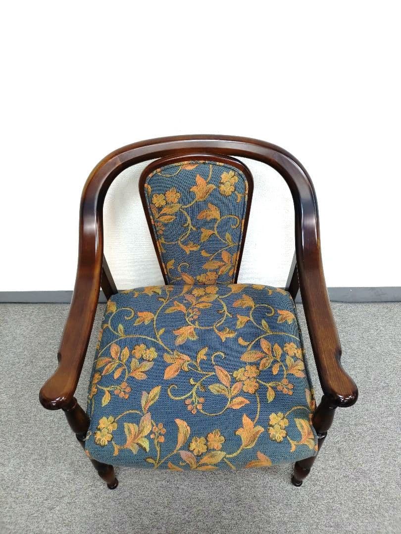 ヴィンテージ カリモク コロニアル アームチェア オールドカリモク ①