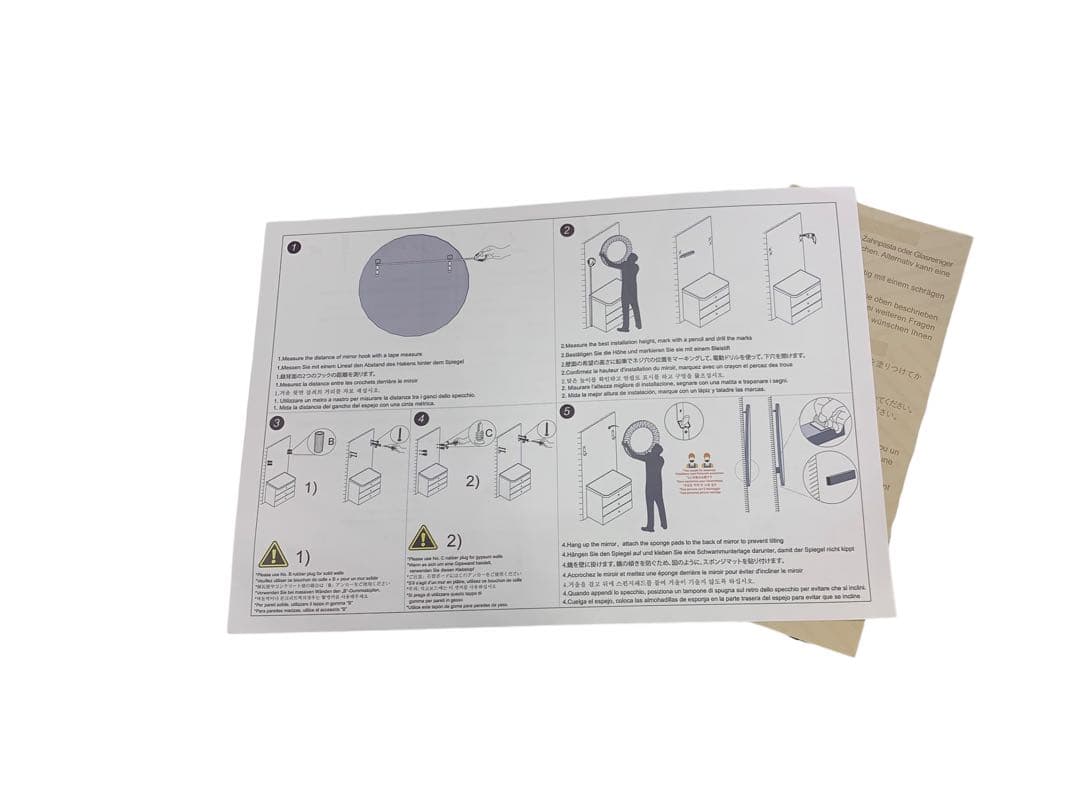 【開封済・未使用】Artloge ミラー おしゃれ 鏡 壁掛け ウォールミラー