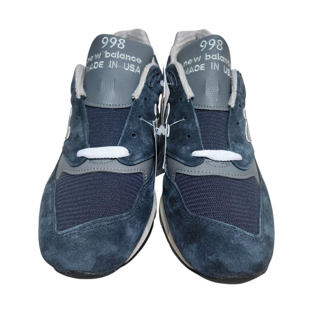 【未使用✨️27㎝】New Balance U998NV ネイビー USA製