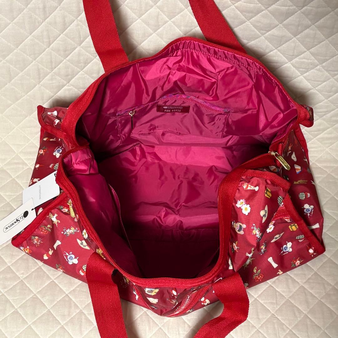 レスポートサック　ピンクハウスフェイバリッツ　ボストンバッグ　ラージ