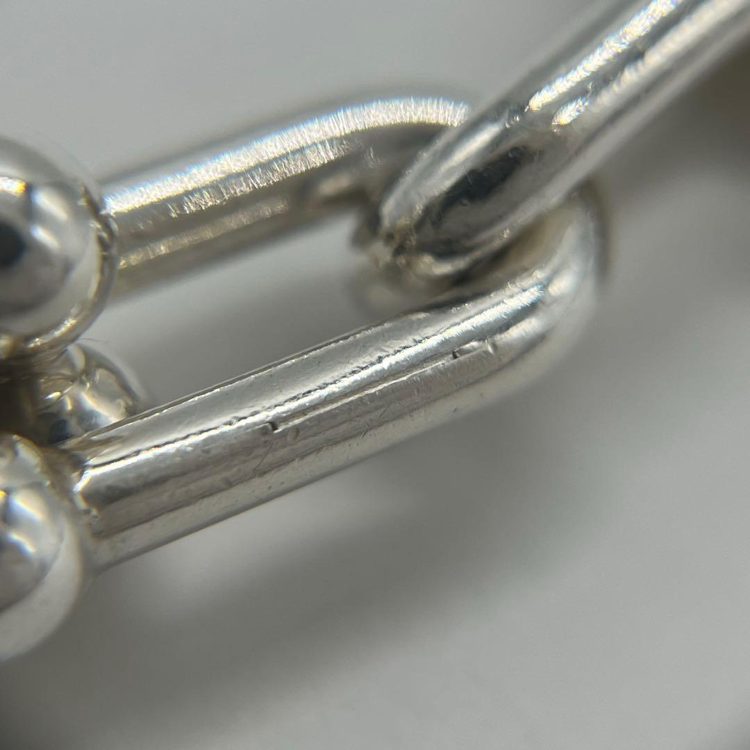 ティファニー TIFFANY ハードウェア ラージリンク ブレスレット Lサイズ