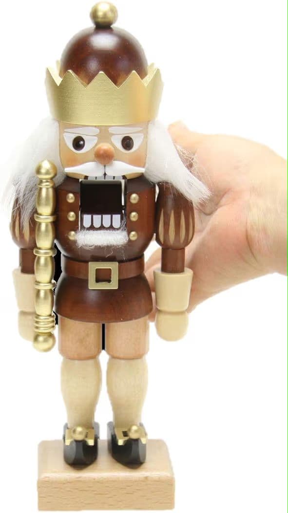 Christian Ulbricht　くるみ割り人形　王様　ゴールド