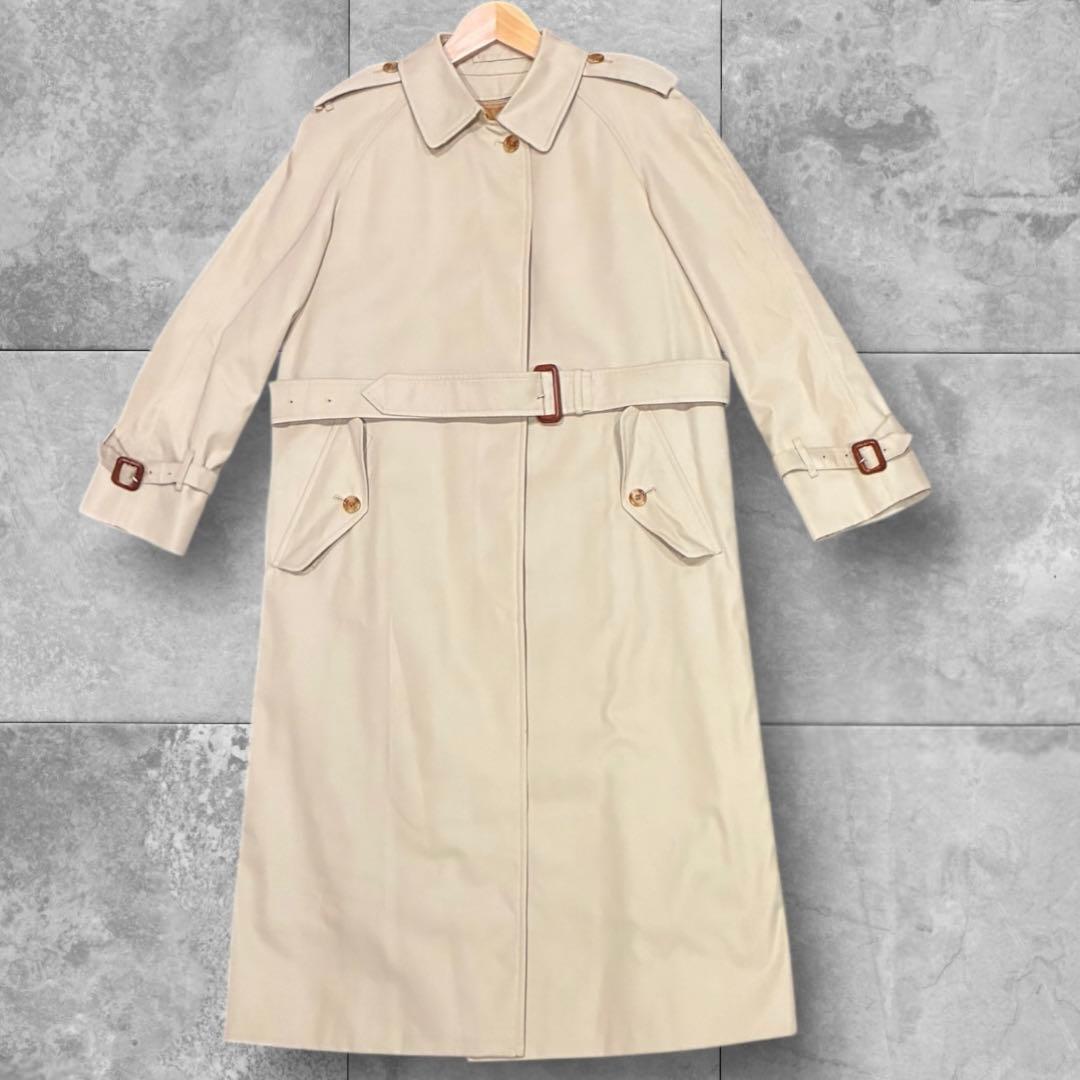 メイ様美品✨Burberrys 白タグ トレンチコート ライナー付きノバチェック