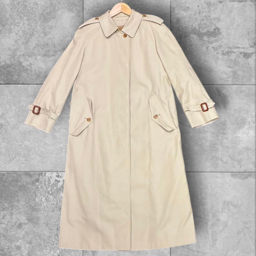 メイ様美品✨Burberrys 白タグ トレンチコート ライナー付きノバチェック