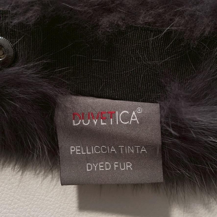 ピ*屋様 【大きいサイズ】デュベティカ デネブ ロングダウンコート 42 フォッ