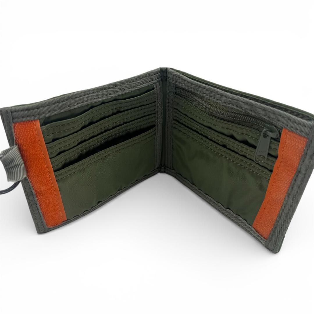 希少カラー✨極美品✨ポーター　タンカー　二つ折り財布　セージグリーン　吉田カバン