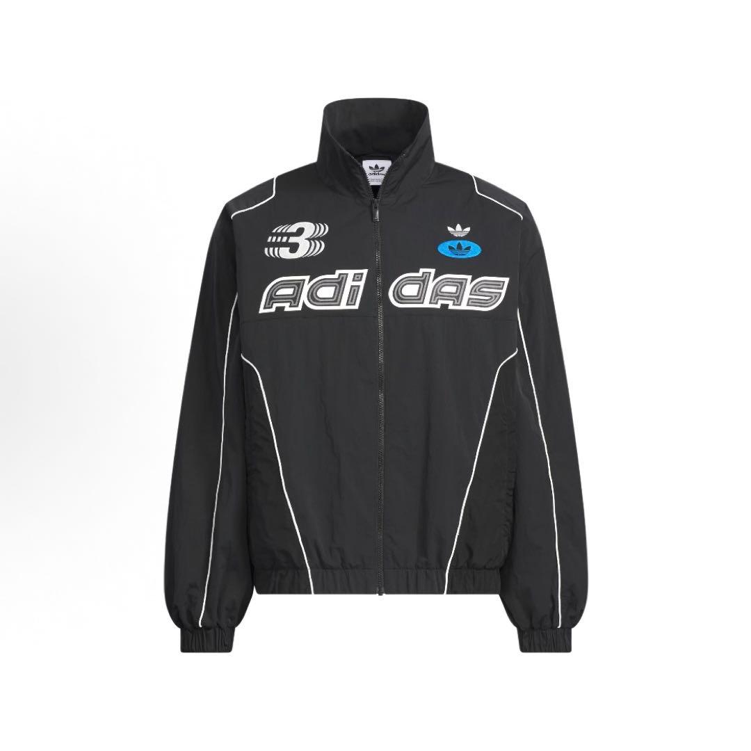 海外限定S ADIDAS レーシングジャケット black JM8033