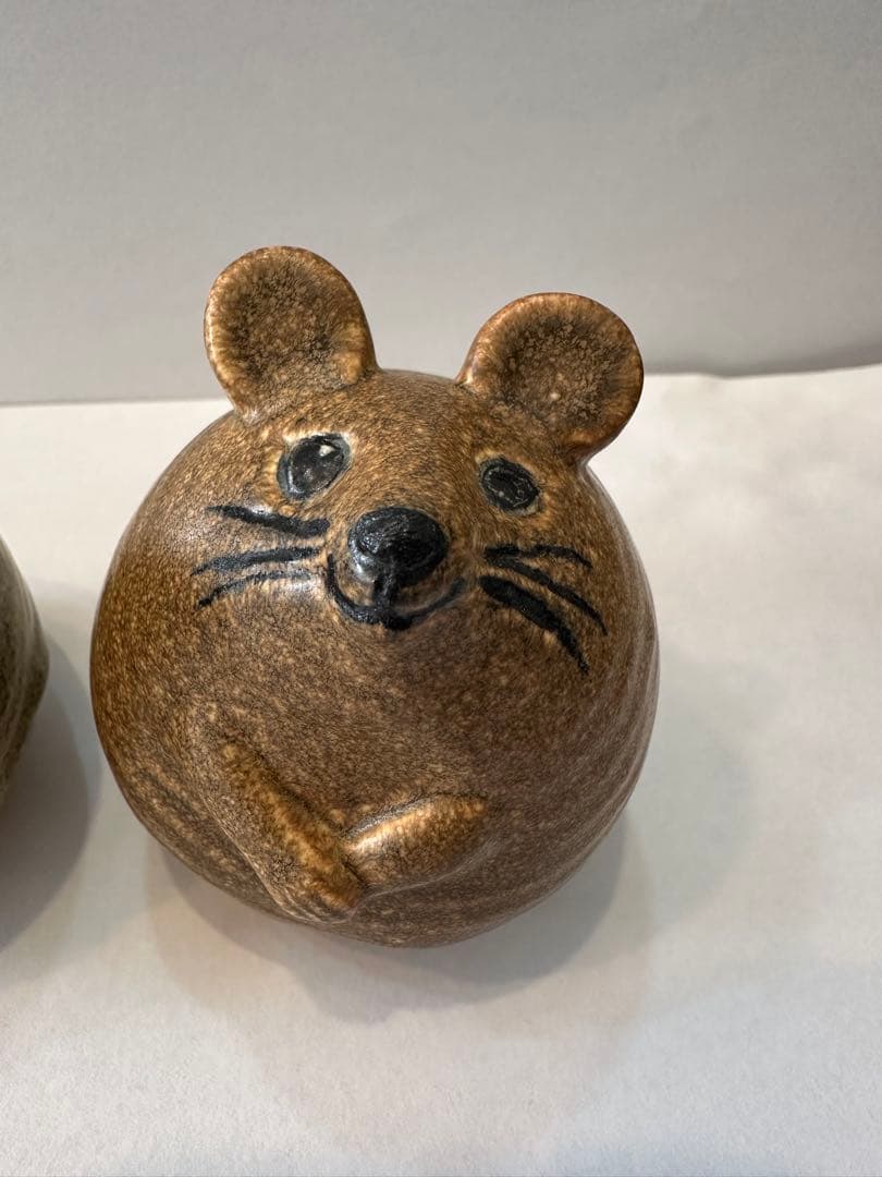 リサラーソン 3匹のねずみ(2匹セット)(グレー)(ブラウン)