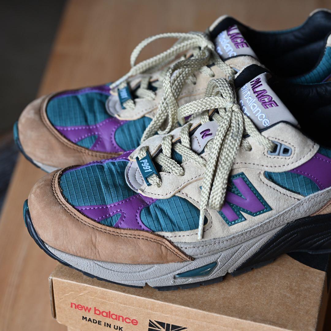 美品 Palace × New Balance 991