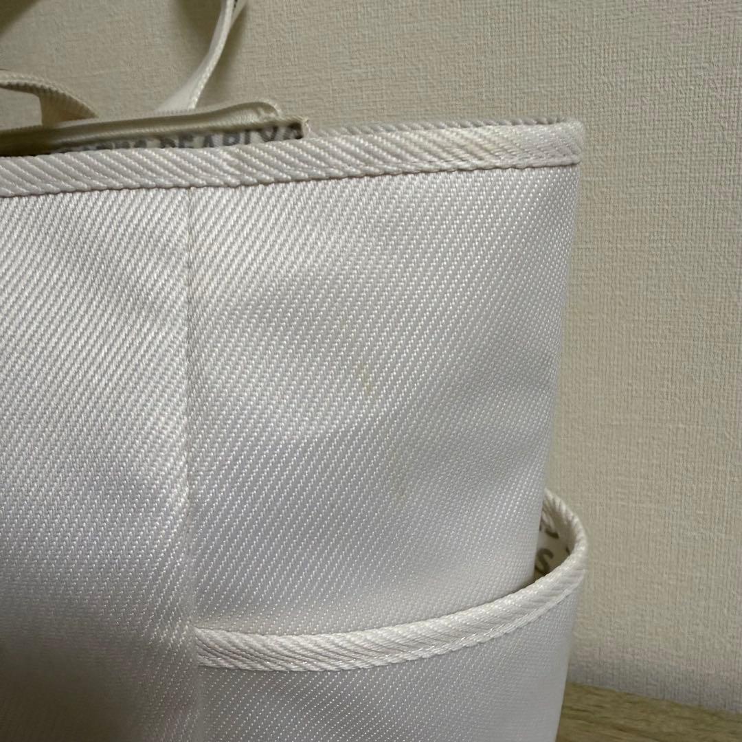 PEARLY GATES ホワイトロッカーバッグ トートバッグ