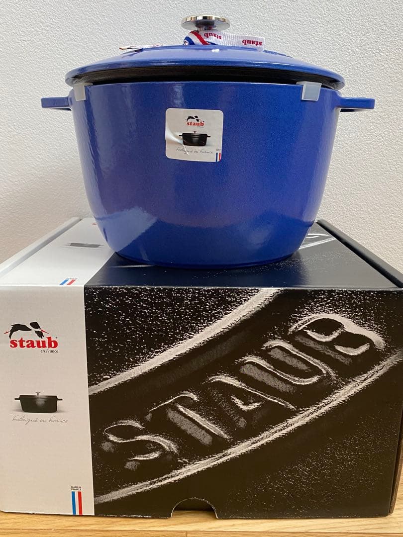 staub ストウブ ラ ココット de GOHAN ブルーベリー L 20cm