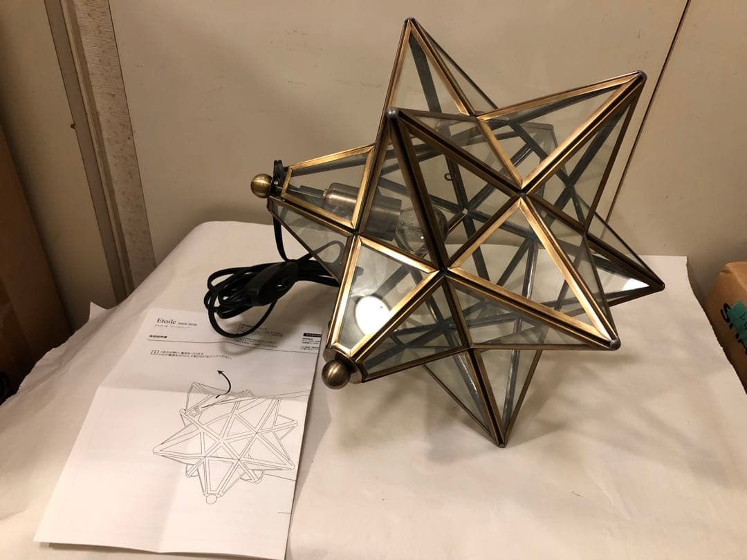 正規品 ディクラッセ　DI CLASSE エトワール テーブルランプ