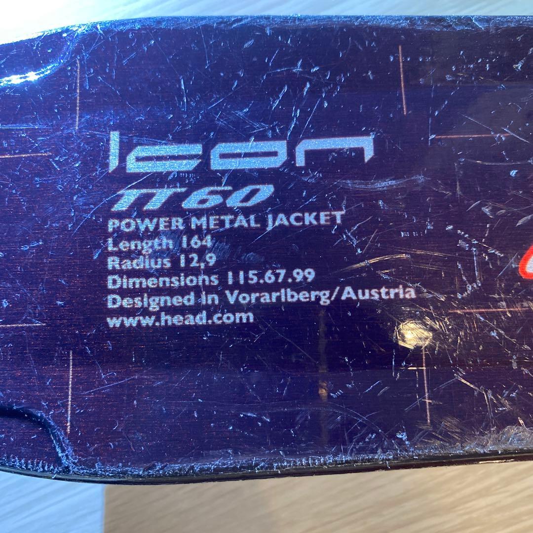 スキー３点セット　HEAD Icon TT60 SINANO SALOMON