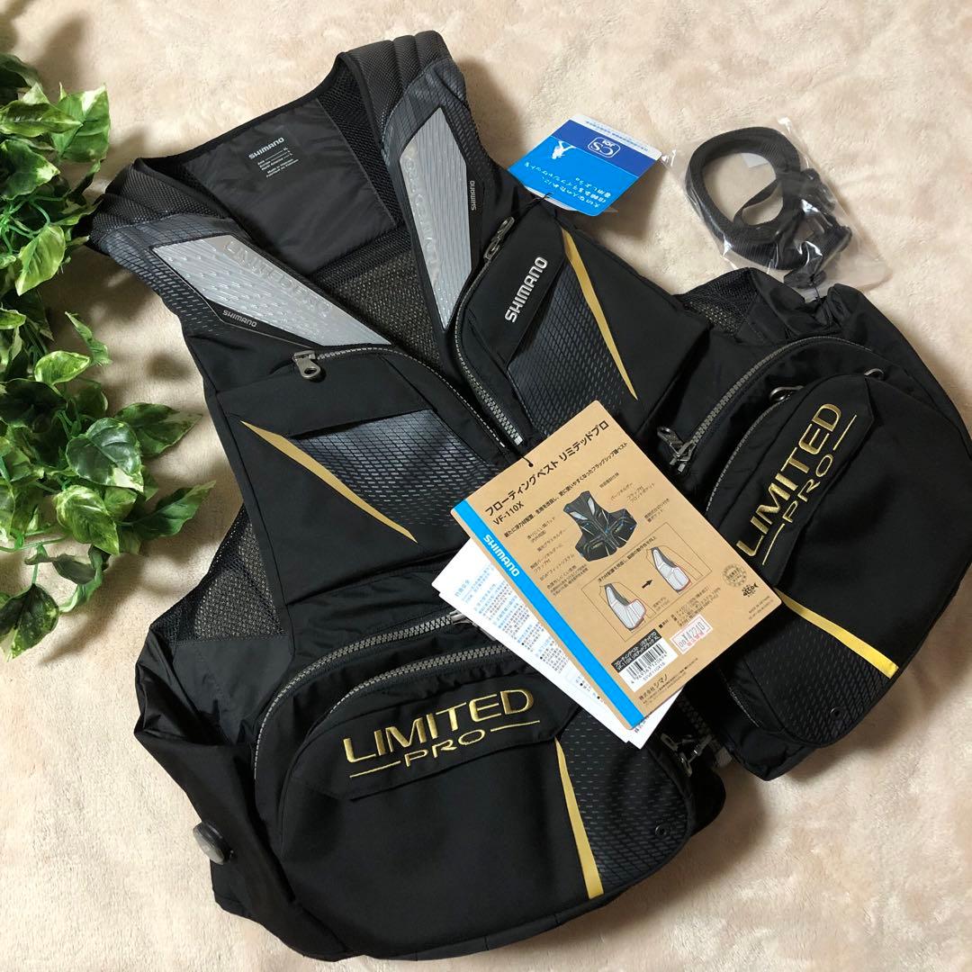 ★海野男★新品未使用　シマノ　フローティングベストLP ブラック