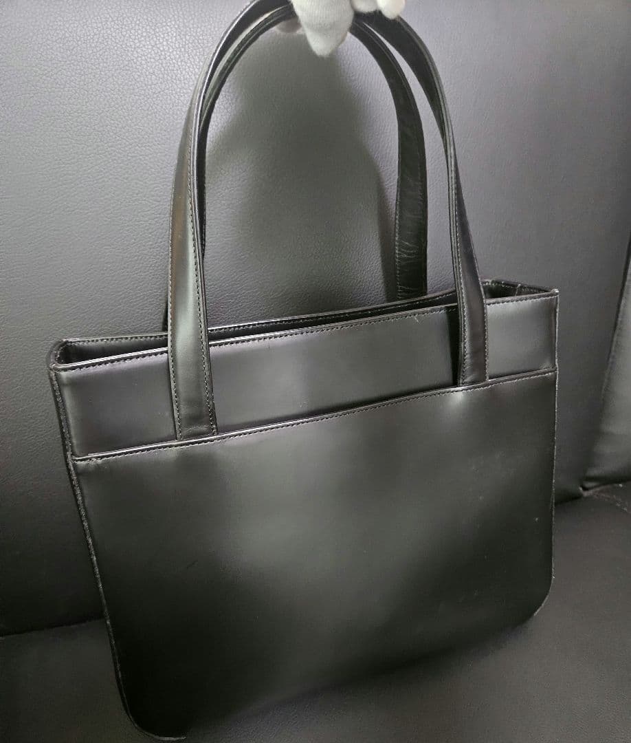 【美品】BURBERRY ノバチェック カーフレザー キャンバス ハンドバッグ