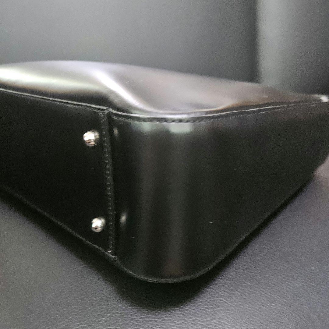 【美品】BURBERRY ノバチェック カーフレザー キャンバス ハンドバッグ