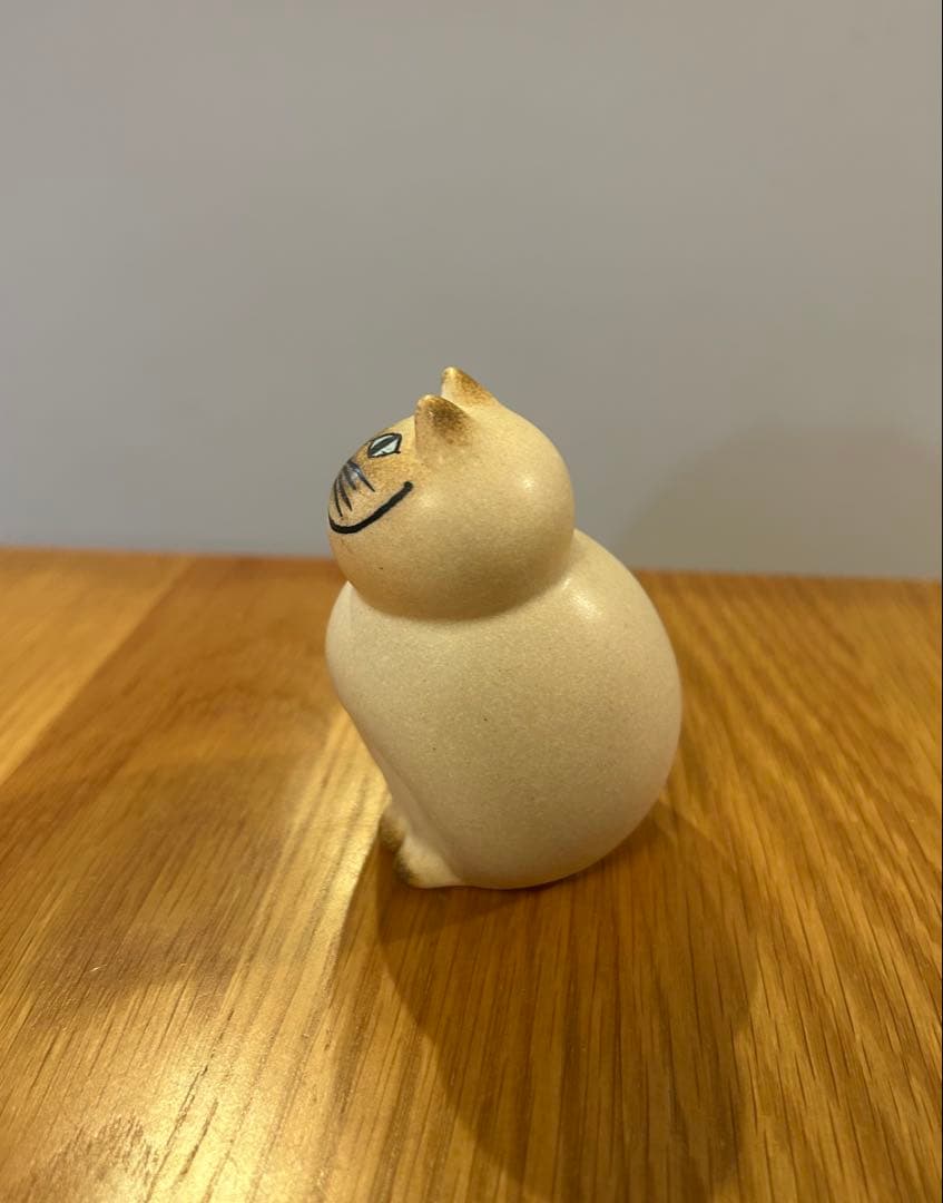 リサラーソン Lisa Larson ネコ 3個 ミア マンズ