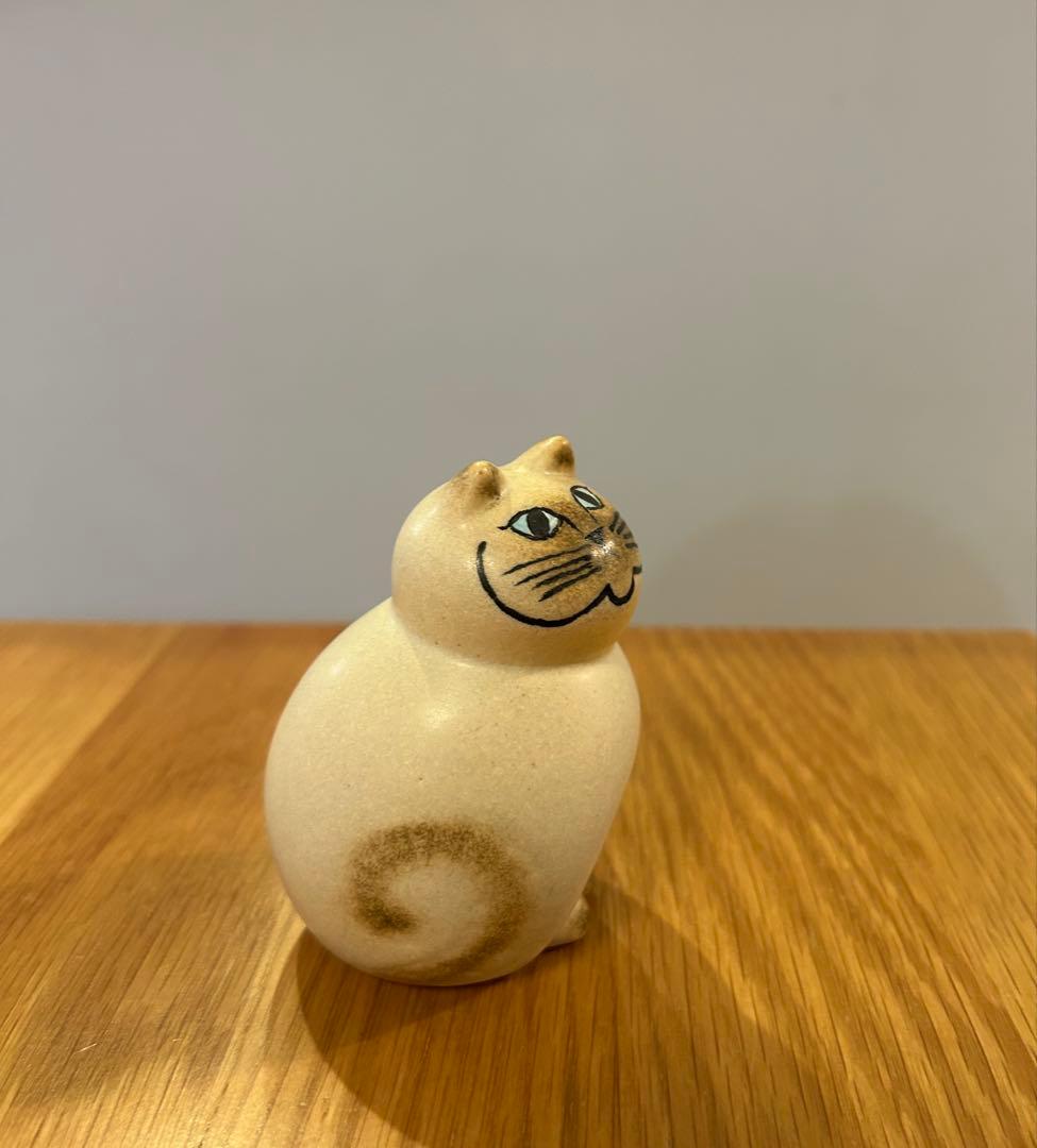 リサラーソン Lisa Larson ネコ 3個 ミア マンズ