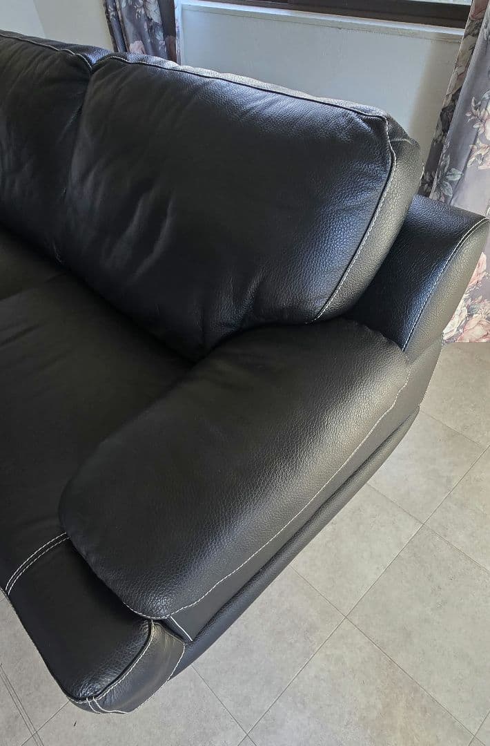 本革 3人掛けソファー