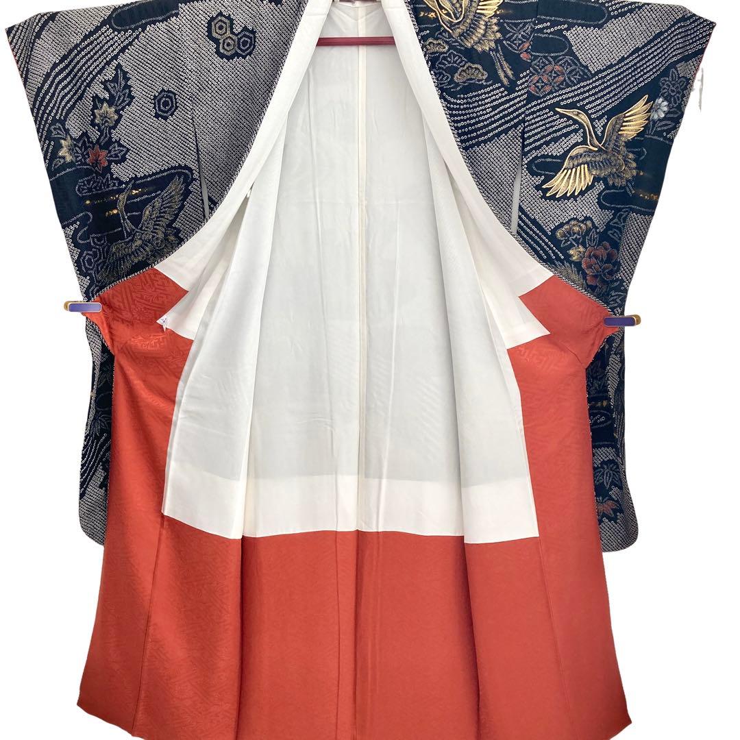 あ です★™️ 総絞り 身丈161 振袖4点セット‼️NO104