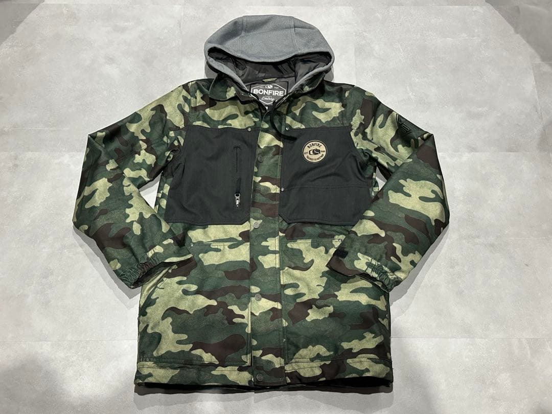 【kf】bonfire×JACKFROST13スノボ ビブパン ウエア M