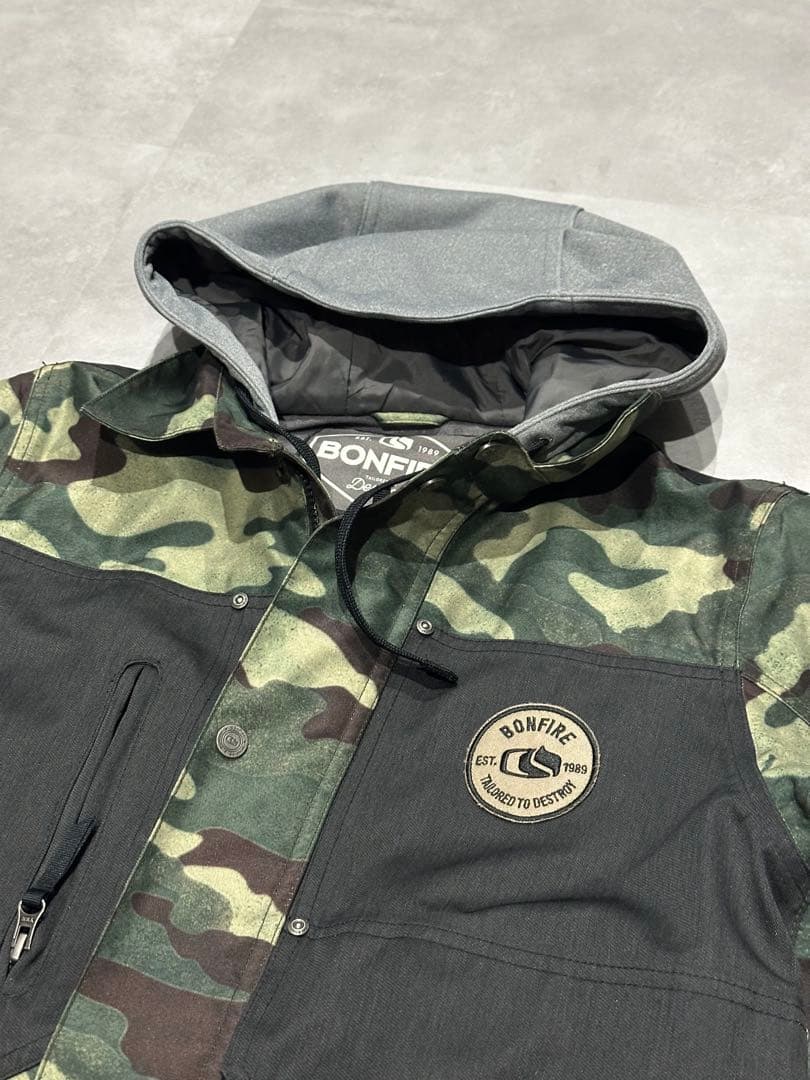 【kf】bonfire×JACKFROST13スノボ ビブパン ウエア M