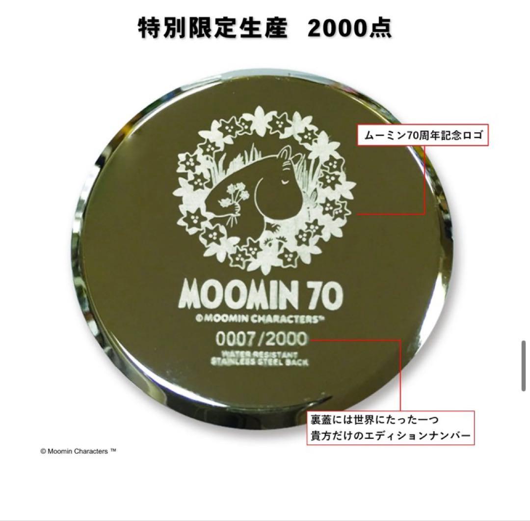 ムーミン 70周年記念ダイヤ＆スワロフスキー スナフキン ¥16,500完売