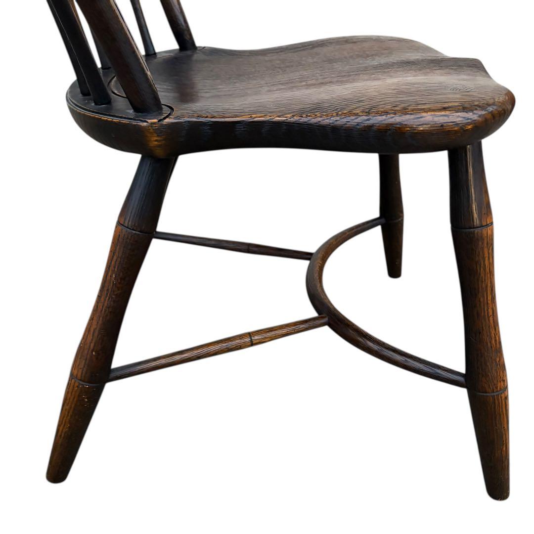 【美品】飛騨産業 キツツキ PROVINCIAL ボウバックチェア アームレス②