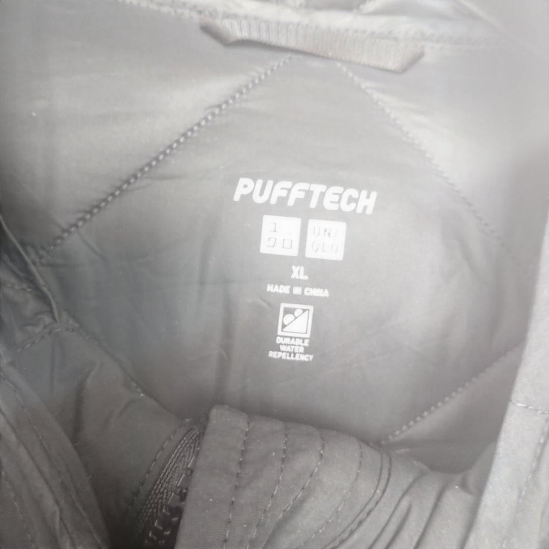 ユニクロ パファロングコート ブラック WOMEN XL