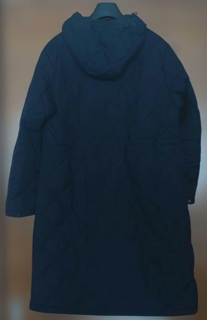 ユニクロ パファロングコート ブラック WOMEN XL